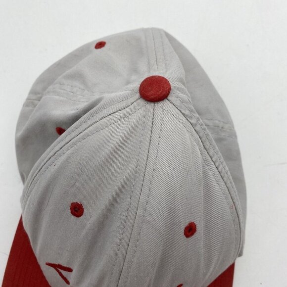 Leiden’s Ball Hat Cap Gray Orange Adjustable Pacific Headgear trucker workwear - Picture 11 of 12